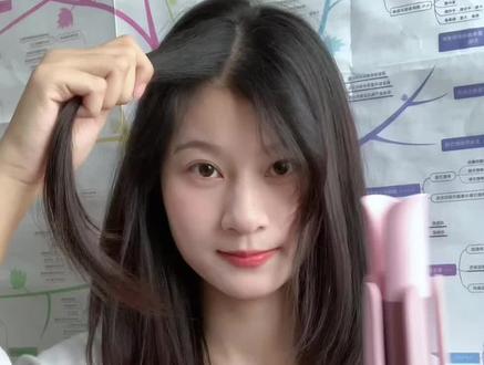 卷发棒怎么卷出修饰脸型的八字刘海! #八字刘海 #八字刘海教程 #八字刘海卷发教程 #八字刘海打理方法 #卷发棒刘海