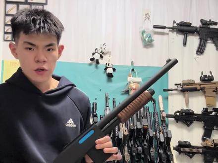 能下场的喷子来了,锐评小月亮870(性能不错,结构特殊)#wargame #玩具枪 #真人cs #战术装备 #军迷发烧友