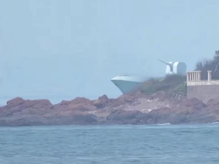 055进入霍尔木兹海峡!!!#中东 #战舰