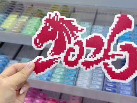 新乡拼豆界卷王 本来想岁月静好 开家拼豆店没想到 ……#新乡 #新乡胖东来 #新乡大学城 #拼豆 #拼豆图纸