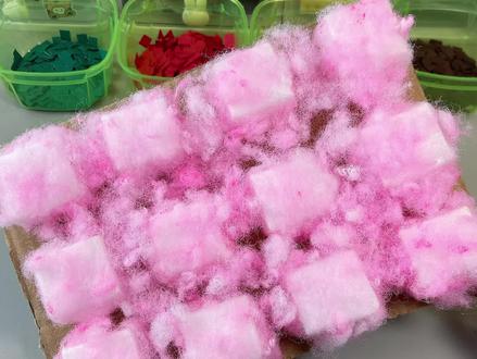 自制粉色系霉豆腐手工出摊咯! #手工diy #霉豆腐#手工霉豆腐 #小学生手工