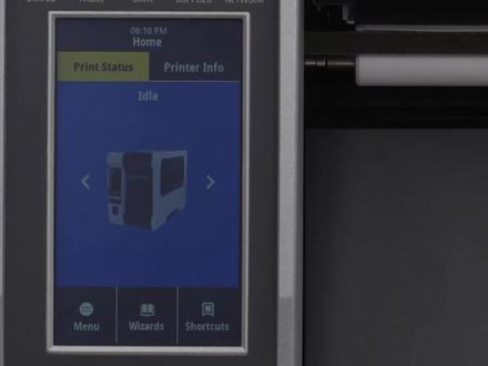 Zebra ZT610 触屏版 校准介质传感器