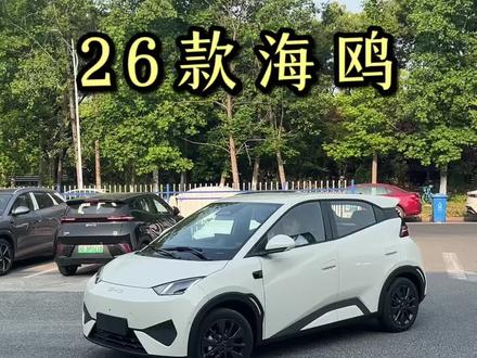 新海鸥驾到!3分钟看看哪些不一样!#比亚迪海鸥 #26款海鸥 #比亚迪