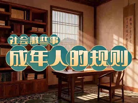 社会那些事:成年人的规则 #故事会 #睡前故事会 #老梁