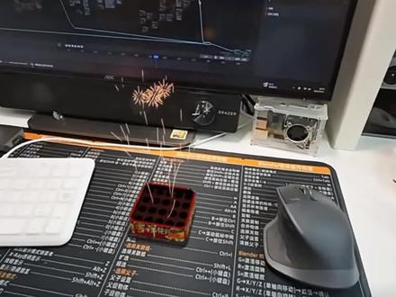 桌面烟花制作 #烟花#桌面#特效#ae教程