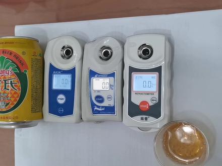 广式菠萝啤糖度测试 #菠萝啤 #糖度测试 #广州特产