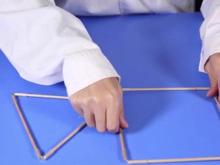 用哪些结构会使塔台模型更稳固?#科学小实验 #六年级科学 #设计塔台模型