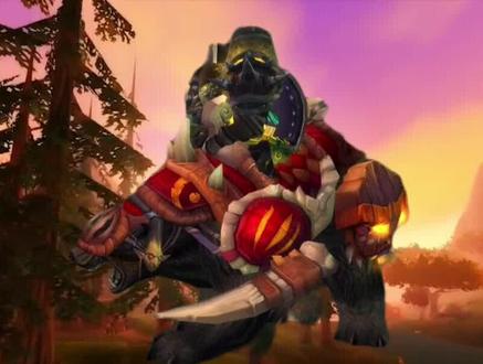 魔兽世界怀旧经典坐骑!阿曼尼战熊——祖阿曼限时绝版成就坐骑!