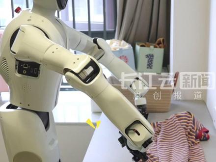 100个家庭可免费申请!全国首个家庭通用机器人在武汉发布#硬核中国上新了