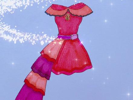 #齐娜 的变身裙来啦!#简笔画 #手绘 #热门 #二次元 #动漫 #叶罗丽精灵梦 @抖音小助手 @火山小助手