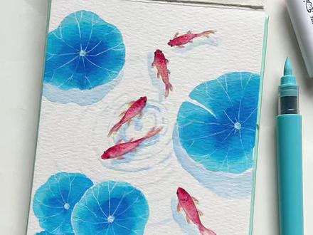 如何画一幅水墨荷花?
#丙烯马克笔 #慕多星丙烯马克笔 #创作者扶持计划 #艺术种草指南 #创作者中心