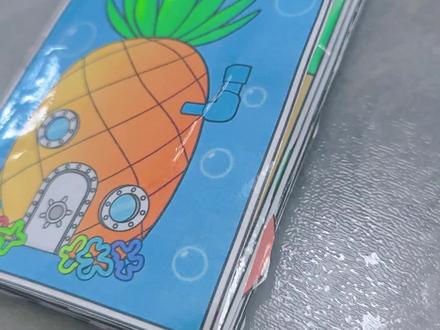 自制手工安静书#海绵宝宝安静书