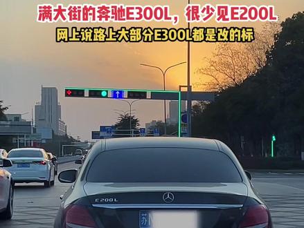 #奔驰 #奔驰e300l 少见的奔驰e200L