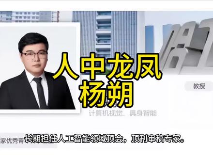 人中龙凤:杨朔#人中龙凤#博导#教授#论文#创作者扶持计划