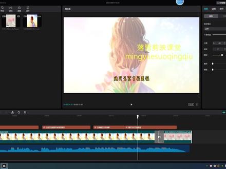 电脑版剪映基础教程-006音频操作区功能键介绍#教程 #剪映教程