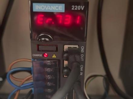 汇川驱动器Er.731报警处理方法#设备维修