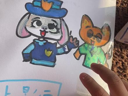 疯狂动物城盲袋 #画画手绘 #原创手工 #小画家养成记 #手作 #盲盒开箱