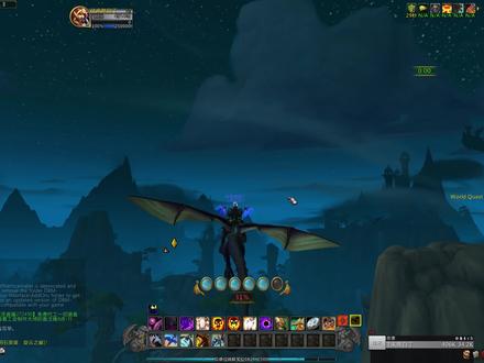 驭龙术挑战赛道飞行完成技巧 #魔兽世界