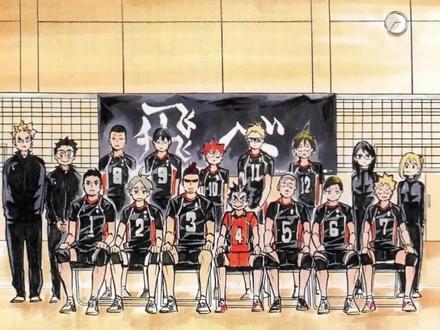 #小排球 #漫画 #排球少年 #古馆春一
二、三年级靠谱的前辈们
