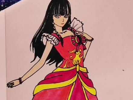 爸爸画的王默VS我画的王默#叶罗丽