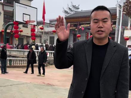 大年初一徐家村环村路通车大吉,现场热闹非凡 #农村生活 #家乡年味 #舞龙灯 #过年回家 #记录真实生活