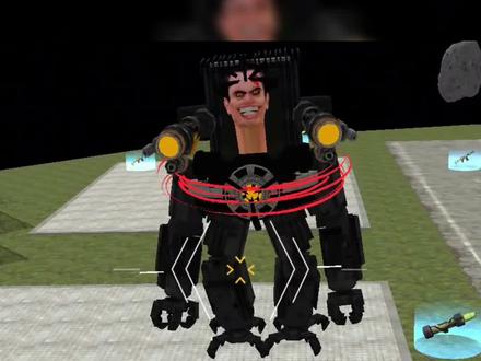 天文机甲基曼?! #马桶人 #太空沙盒 #闪玩