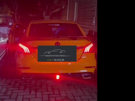 #改装 三代名爵6名爵6pro改装升级直通头段 +原厂阀门排气上车效果 #名爵6 #名爵6pro #热门 #名爵mg6