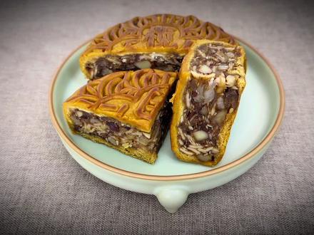 五仁月饼真的有人爱吃么 #五仁月饼 #五仁馅料 #月饼