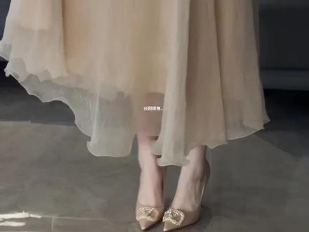 太好看了,日常穿当婚鞋都适配的一双#婚鞋 #高跟鞋分享