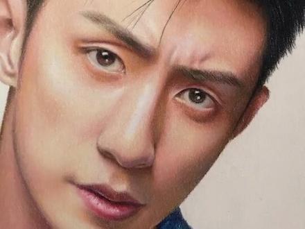 手绘🐳全过程#黄景瑜 #画画 @抖音小助手