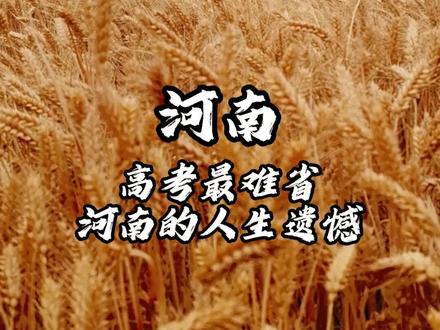 一亿河南人,却只有一所211,河南人真的值得一句感谢!