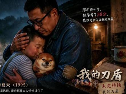 第二集!1995年,躲雨的夏天!那年,我考了58分!我以为我会失去我的刀盾。#AI创作浪潮计划 #第一人称视角 #童年回忆 #刀盾故事后续 #我的刀盾