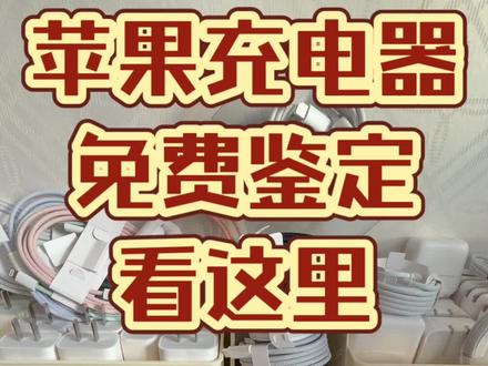 苹果原装充电器充电线免费鉴定
#手机数码 #数码好物推荐 #数码产品 #充电线
