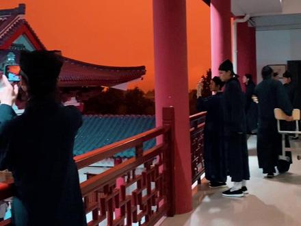 魔法学校~护山大阵已开启,开始抓学分了#道教学院 #超神学院 #魔法学校 #毕业季 #见者好运