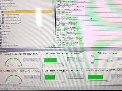 伦茨变频器 上载 下载参数 在线调试参数