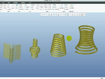 CREO如何绘制简单的异型弹簧
#creo与proe学习 #creo培训机构 #结构设计 #3d建模 #三维建模 #SW #CAD #UG