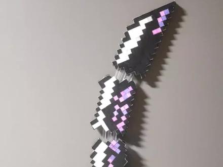 我的世界蛇刃 #mc纸模 #我的世界 3D版蛇刃