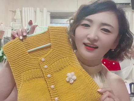 秋天马甲教程三 @娜娜手工毛线