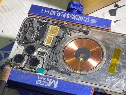 更换后盖的一些细节#苹果手机维修 #寄修手机
