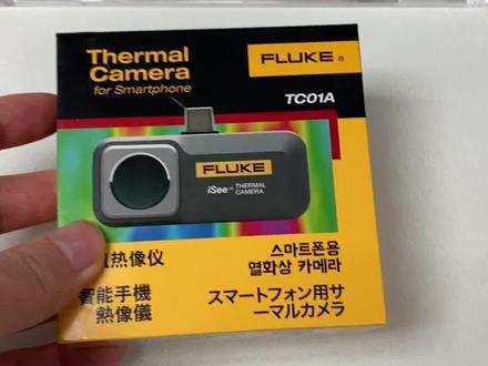 福禄克Fluke TC01A手机热像仪。#福禄克 #TC01A #热像仪#手机热像仪