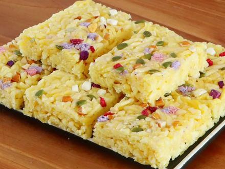 沙琪玛不要出去买了,教你在家做,香甜酥软,卫生又干净