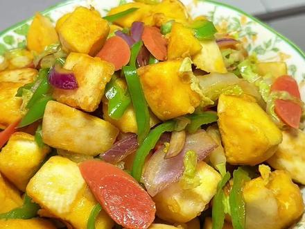 每次都故意少做一点,怕孩子吃多了,撑坏了!#炒馍花