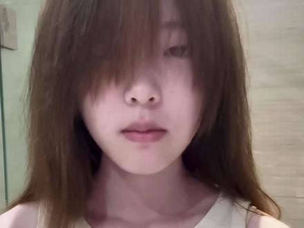 之前视频里的刘海都是这样卷的 #刘海教程 #齐刘海 #三七分发型