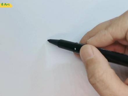 橄榄树的简单画法,一起试试吧 #创意简笔画 #想画就画 #零基础学画画