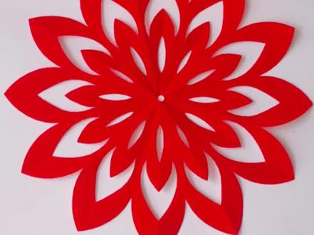 一看就会的窗花剪纸,小朋友自己也可以完成! #亲子手工 #手工剪纸 #窗花剪纸
