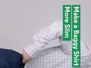 绅士系列:四步教你如何完美地将衬衫扎入裤子中