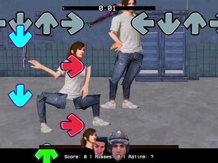 这站姿有力气 #FNF #和平精英