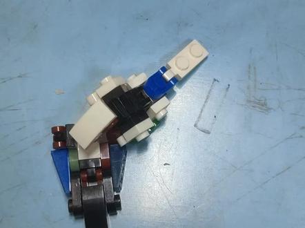 乐高恐龙与汽车合体#乐高积木#恐龙