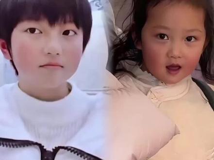 一模一样的可爱小孩她们家有两个! #穆祉丞 #王橹杰 #时代峰峻