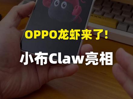 OPPO龙虾小布Claw亮相,远程接管效率翻倍
#真实生活分享计划 #coloros16
#oppofindn6 #openclaw